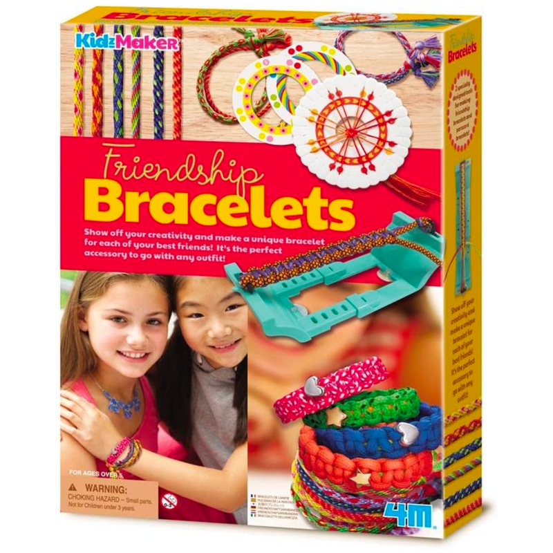 KidzMaker Friendship Bracelets Kit Art and craft for kids 5yrs+