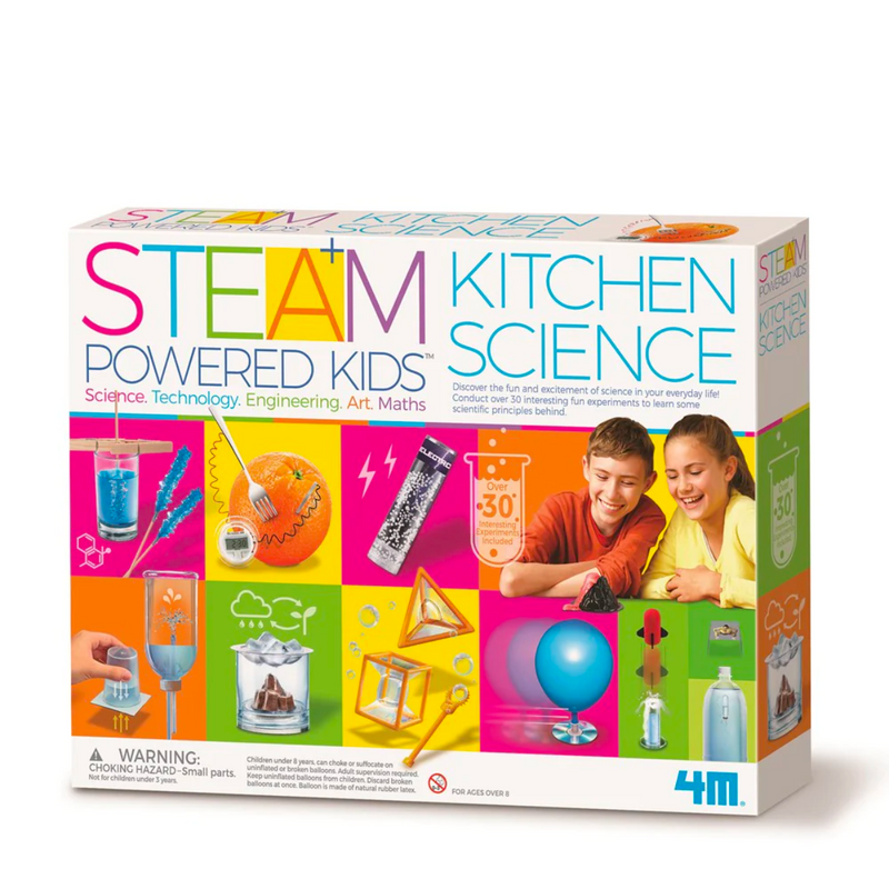 Steam Powered Kids Kitchen STEM Toys Science Kit Best Seller 8yrs+
