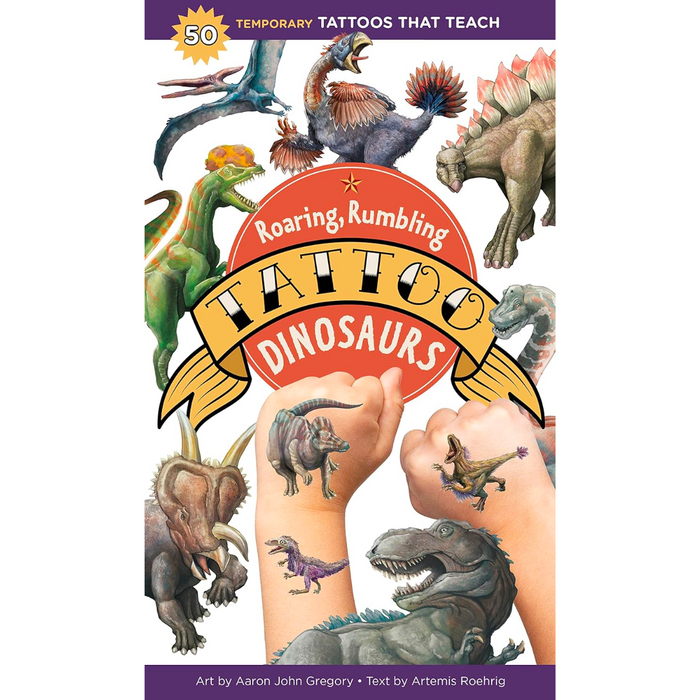 Roaring Rumbling Tattoo Dinosaurs (Paperback)