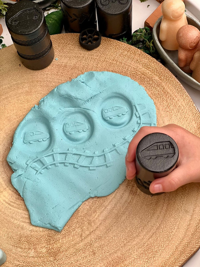 Yellow Door Let's Roll Transport Rolling Pin Art and Craft for Kids Playdough Sand Toys  Sensory Toys Toddlers 2yrs+