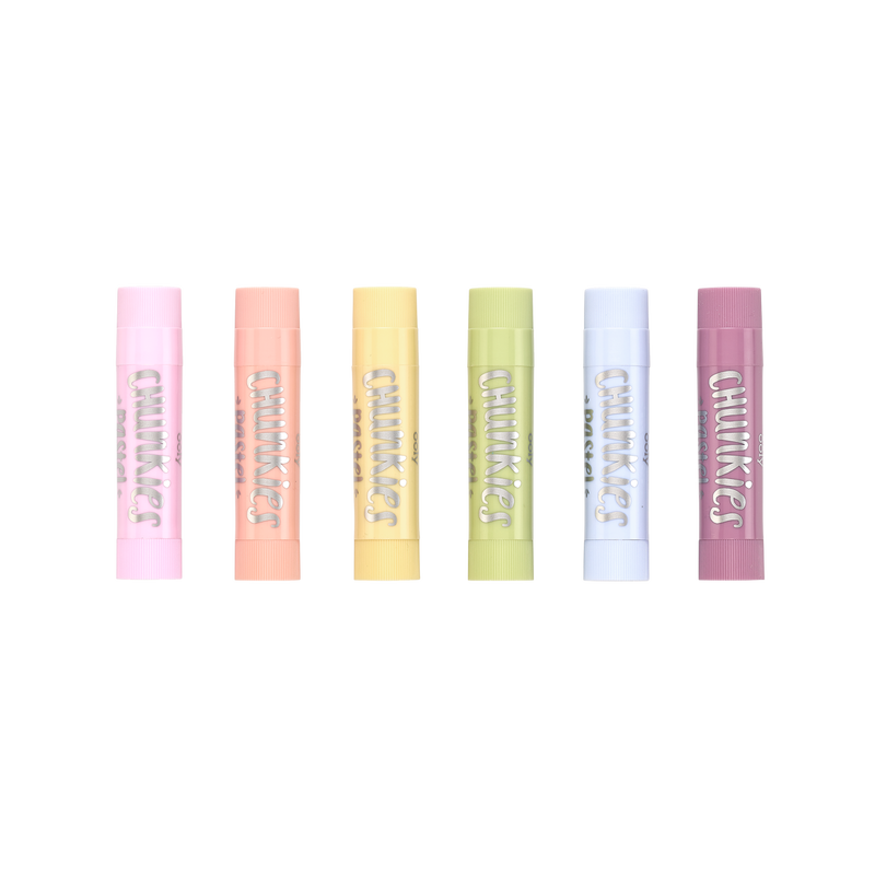 Ooly Chunkies Paint Sticks Set of 6 Pastel Stationary Art and craft for kids 3yrs+