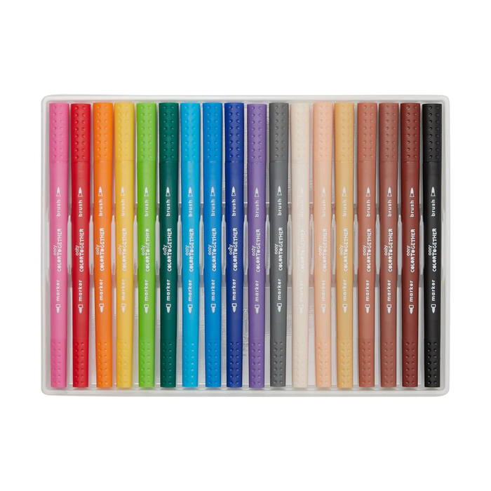Ooly 18 Washable Colour Together Double Ended Markers 3yrs+