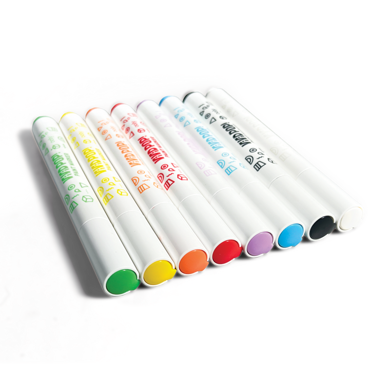 Ooly Vivid Pop 8 Opaque Water Based Acrylic Paint Markers Stationary Art and craft for kids 8yrs+