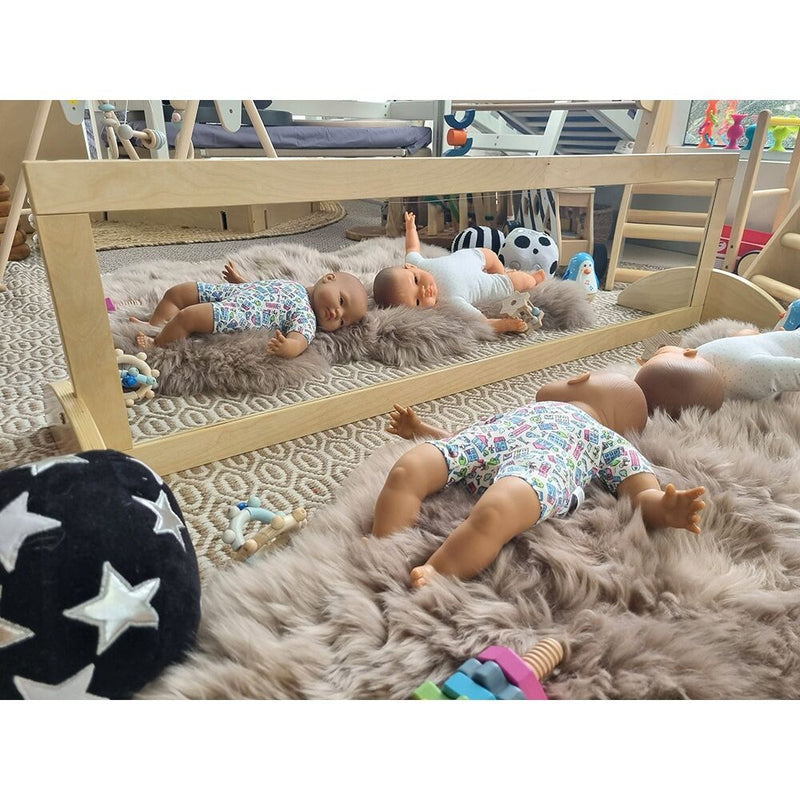 Billy Kidz Birch Kindy/Floor Mirror 35 x 40 x 124cm Kids Furniture Baby and Toddler Range School Range (Bulky Shipping)