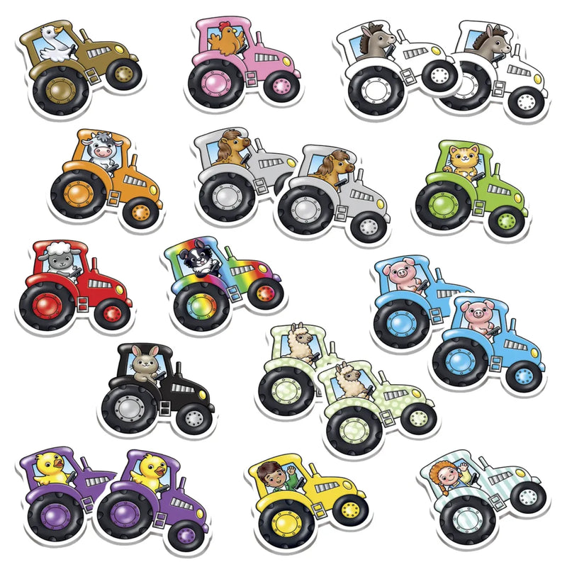 Orchard Toys Tractor Tractor Matching Cognitive Game 2yrs+