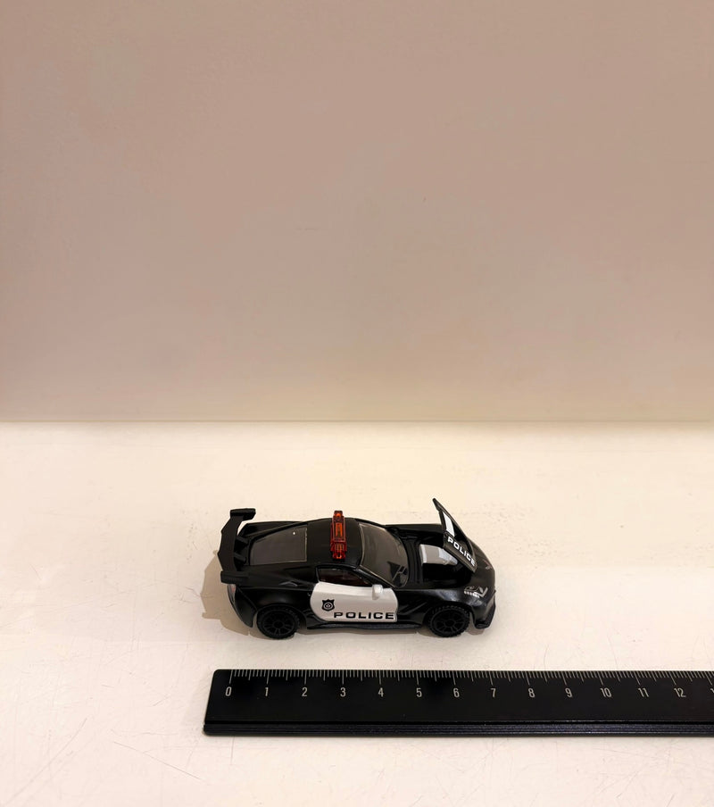 Siku Chevrolet Corvette ZR1 Police Toy Car 3yrs+