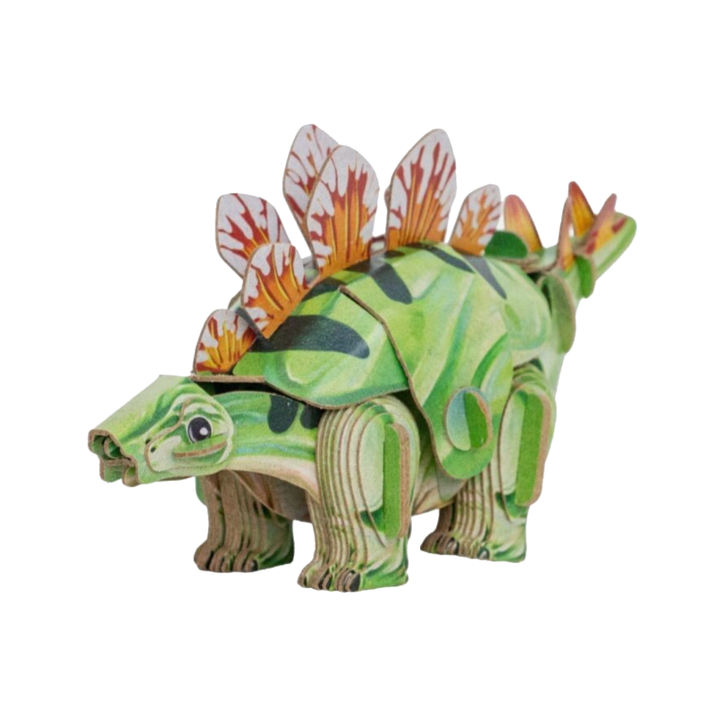 Makebug Stegosaurus 3D kraft Paper Puzzle for 7yrs+