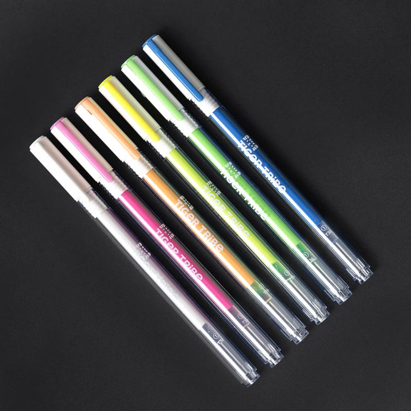 Tiger Tribe Neon Fine Tip Paint Pens Stationary Art and Craft for kids 5yrs+