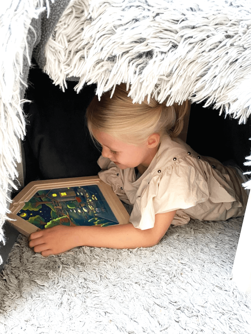 Beleduc Home Layer Puzzle Glow in the Dark Cognitive Developmental Toys for Preschooler 4yrs+