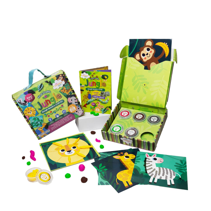 My Creative Box Jungle Dough Sensory Craft Box 3yrs+