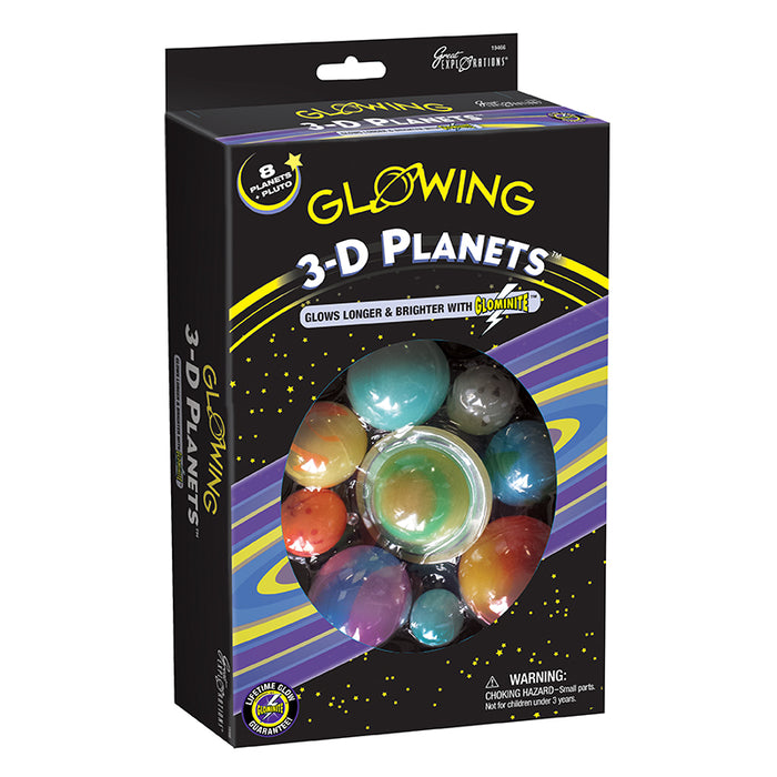 Glowing 3-D Planets™ Boxed Set 5yrs+