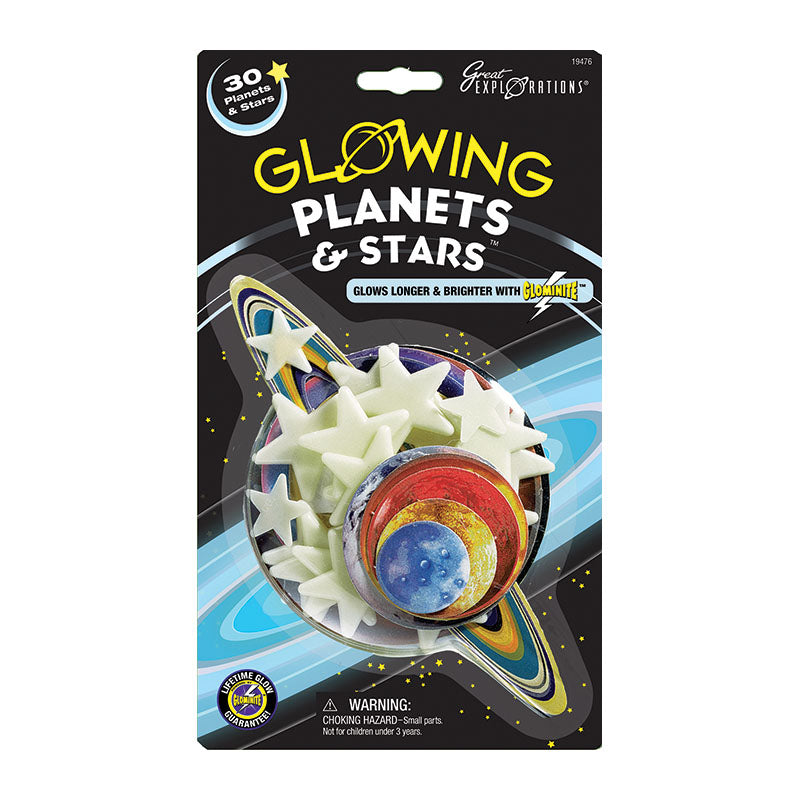 Glowing Planets & Stars by Great Explorations Early Science STEM Toys Space 5yrs+