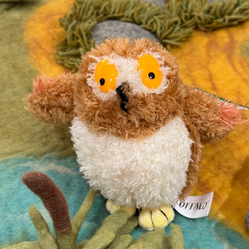 The Gruffalo Owl Plush Toy 14cm by Axel Scheffler 3yrs+