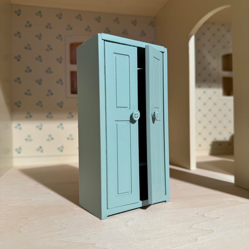 Maileg Mouse Wardrobe Closet Soft Blue Gifting Idea for 3yrs+