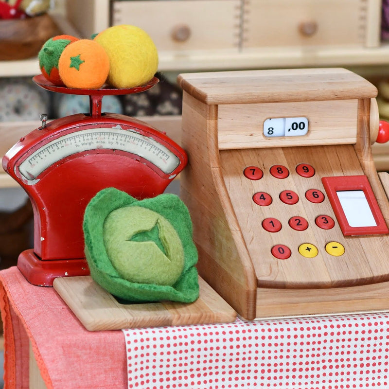 Drewart Cash Register Play Shops Wooden Toys 3yrs+