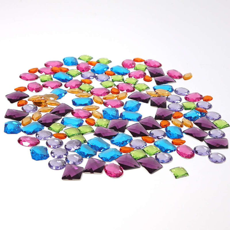 Grimm's 140 Giant Acrylic Glitter Stones 14yrs+