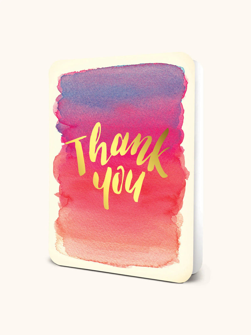Thank You Deluxe Greeting Card by Studio Oh