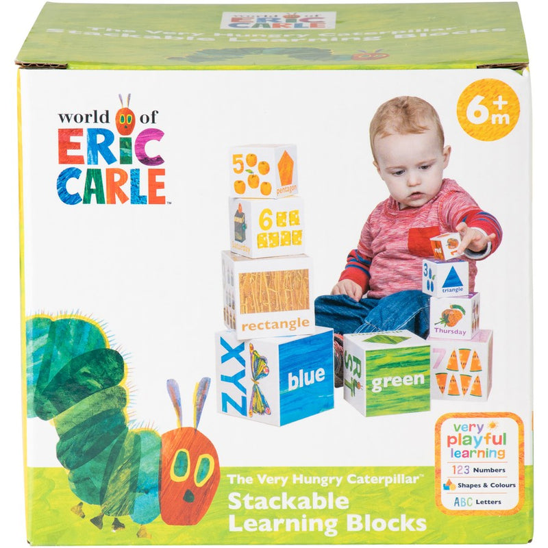 The Very Hungry Caterpillar Stackable Learning Building Blocks Baby Toys Baby Gifts Idea Best Seller 6m+