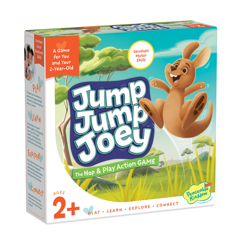 Peaceable Kingdom Jump Jump Joey Board Games for kids Developmental Toys for Toddlers 2yrs+