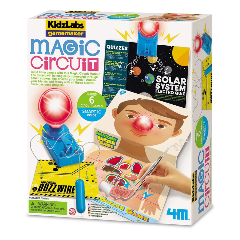 KidzLabs Gamemaker Magic Circuit Games Early Science STEM Toys 5yrs+