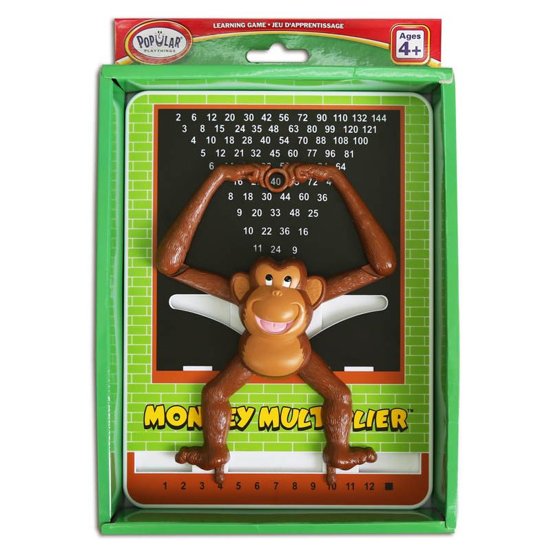 Monkey Multiplier Learning Times Table Early Math Games for Kids 4yrs+