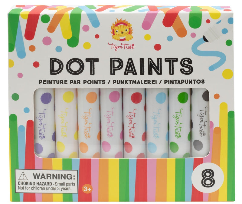 Tiger Tribe Dot Paints Stationary Art and craft for kids 3yrs+