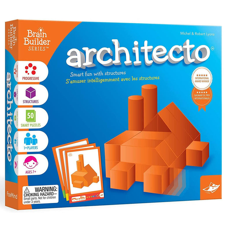 Foxmind Brain Builder Series Architecto Game Early Science STEM Toys Gifting Idea for 7yrs+