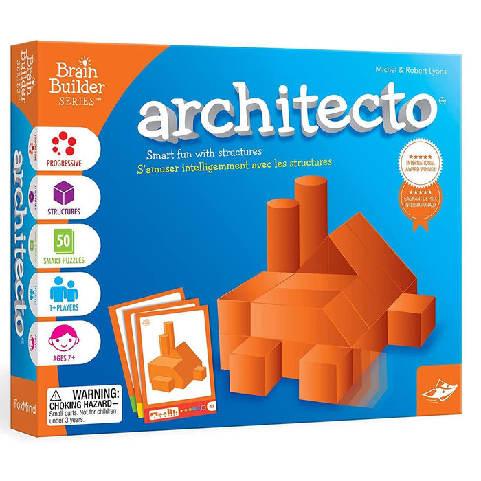 Foxmind Brain Builder Series Architecto Game 7yrs+