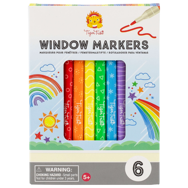 Tiger Tribe Window Markers 3yrs+