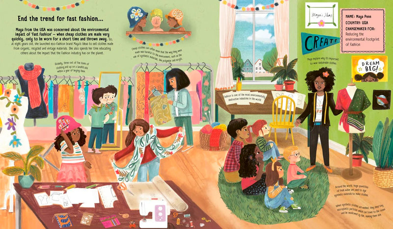 It's Our Business to Make a Better World (Hardcover) by Rebecca Hui, Anneli Bray & Jonah Larson Kids Picture Book Earth Sustainability Book