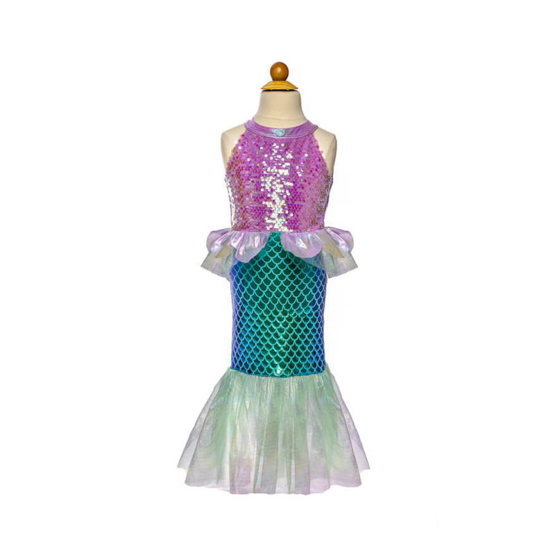 Mermaid Dress Size 5-6 by Great Pretenders Costumes 5yrs+