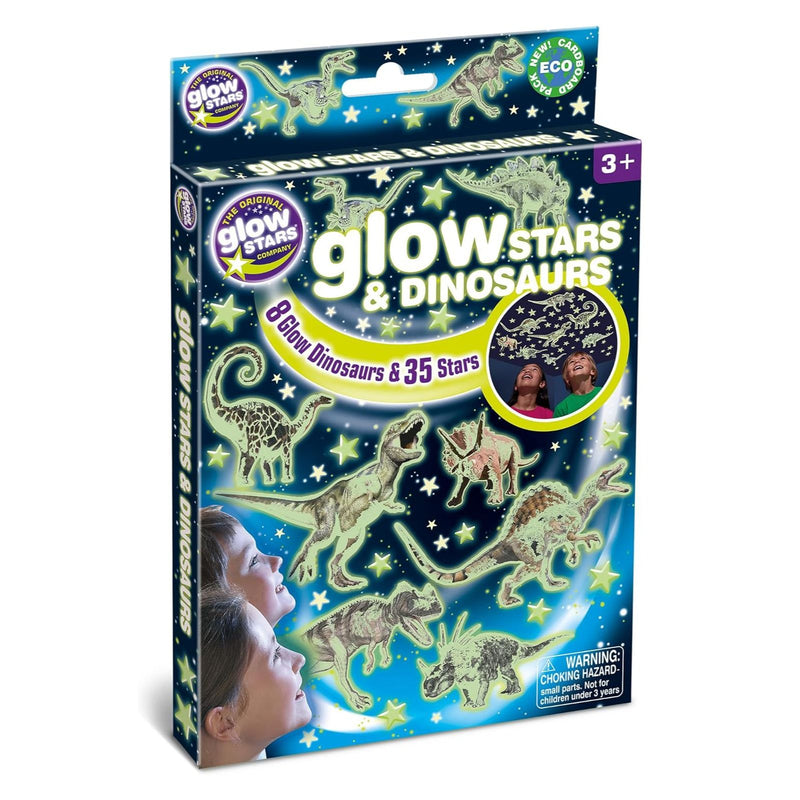 Glow Stars & Dinosaurs by Brainstorm Toys STEM Toy for Dinosaur and Dragon Theme 3yrs+