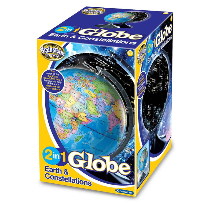 2 in 1 Globe Earth and Constellations 8yrs+