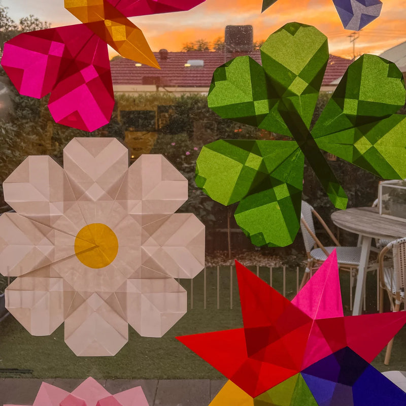 Wax Kite Paper 40gsm Assorted Rainbow Colours 16 x 16cm 100 Sheets Art and craft for kids 3yrs+