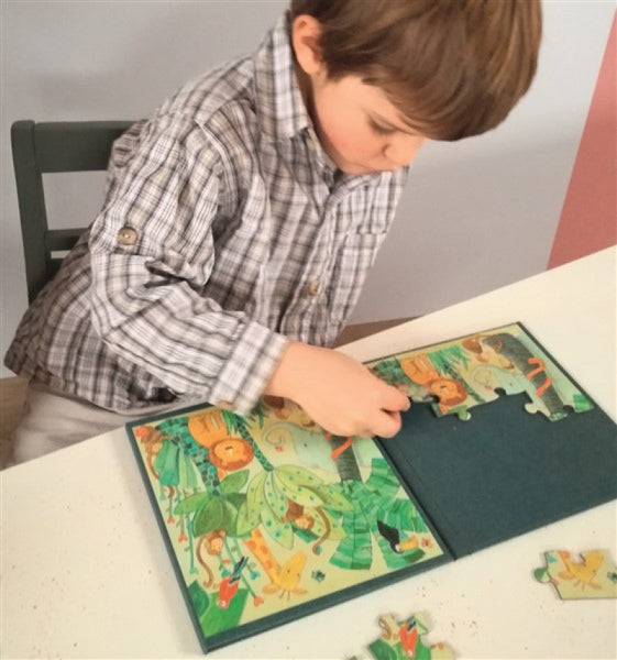 Egmont Magnetic 20 Piece Puzzle Jungle Cognitive Development 3yrs+