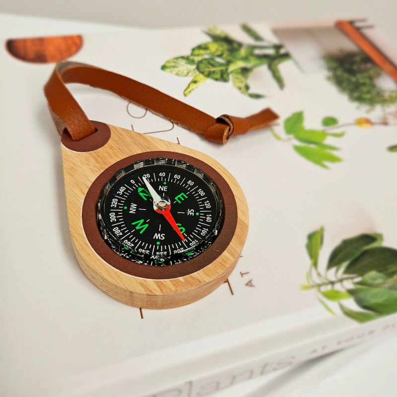 Qtoys Wooden Compass Early Science Outdoor Play 3yrs+