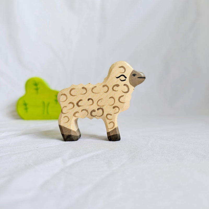 Holztiger Lamb Wooden Animals Farm Animal Toys 3yrs+