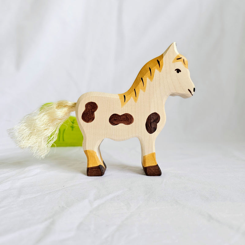 Holztiger Pony Wooden Animals Farm Animal Toys 3yrs+