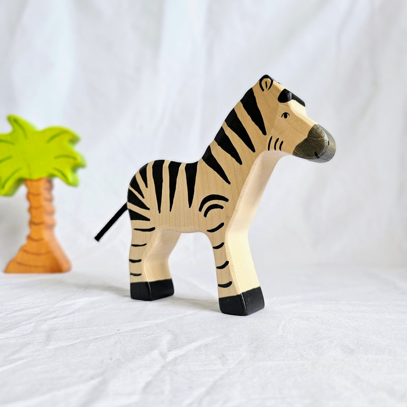 Holztiger Zebra Wooden Animals Wildlife Animal 3yrs+