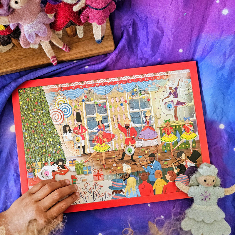 The Story Orchestra The Nutcracker Musical Jigsaw Puzzle Fairy Unicorn and Castle Theme Gifting Idea for  5yrs+