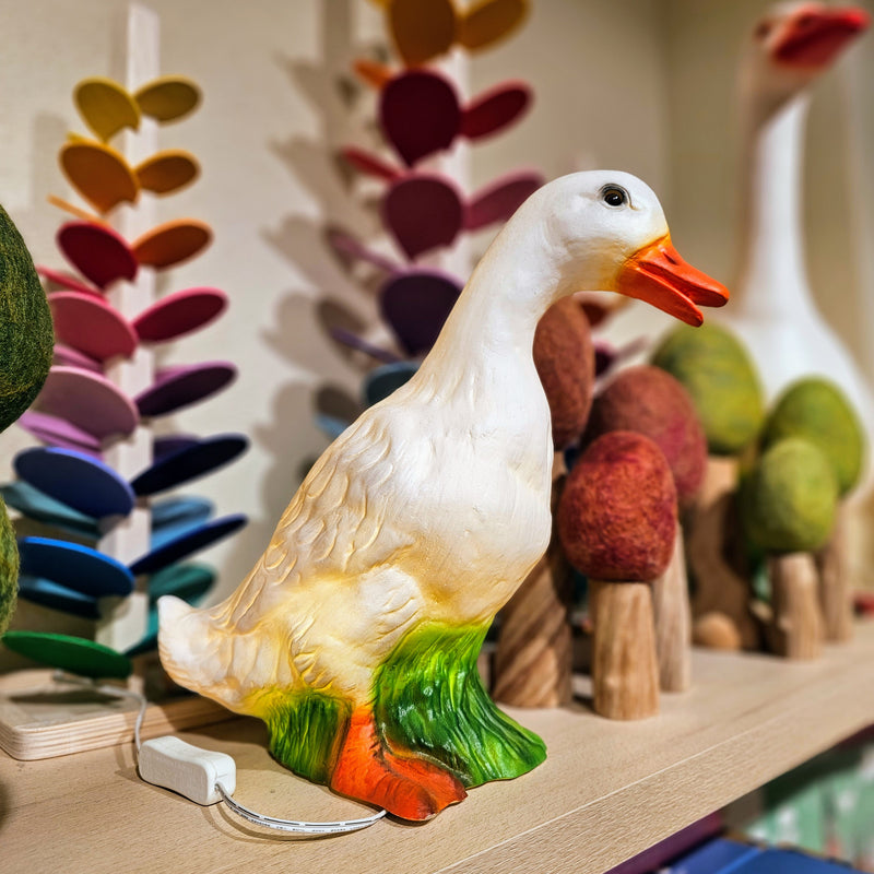 Heico Kids Night Light Duck Standing Lamp with white CORD Best Seller