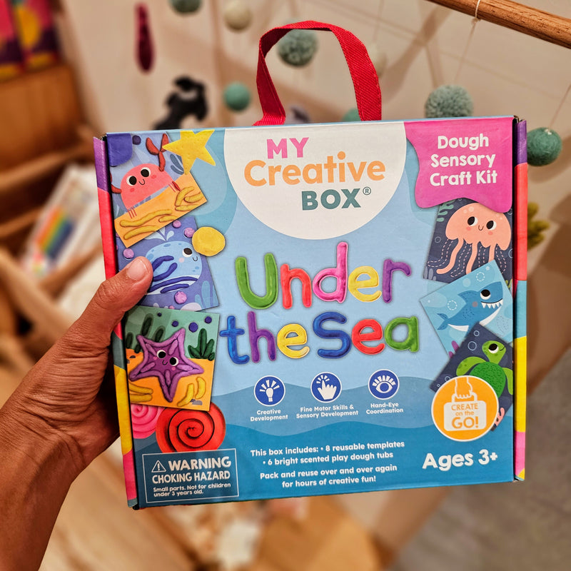 My Creative Box Under the Sea Dough Playdough Sand Toys Ocean Toys Art and craft for kids Best Seller 3yrs+
