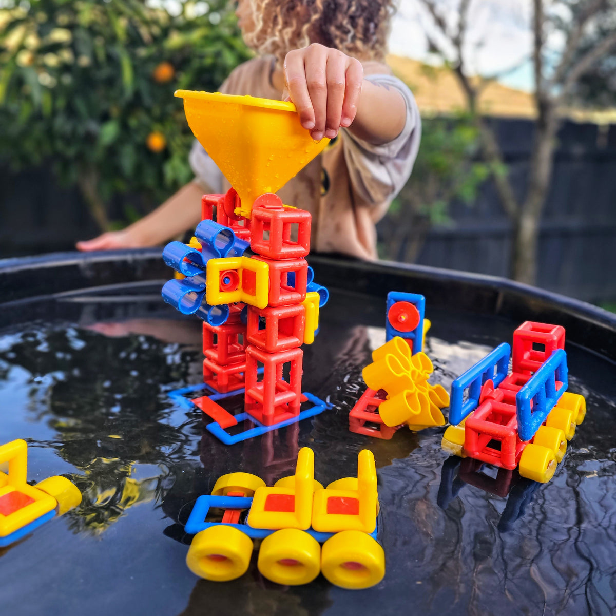 Mobilo Flow Advanced Set 134pc Creative Construction Toy Build Play Le ...