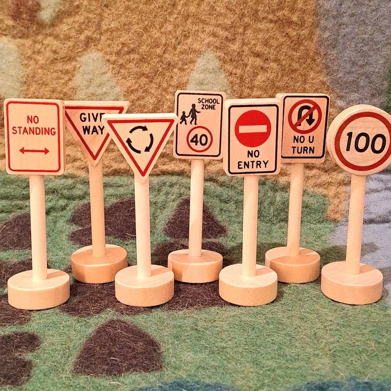 Fun Factory Australian themed Traffic Signs 20 Packs for 3yrs+