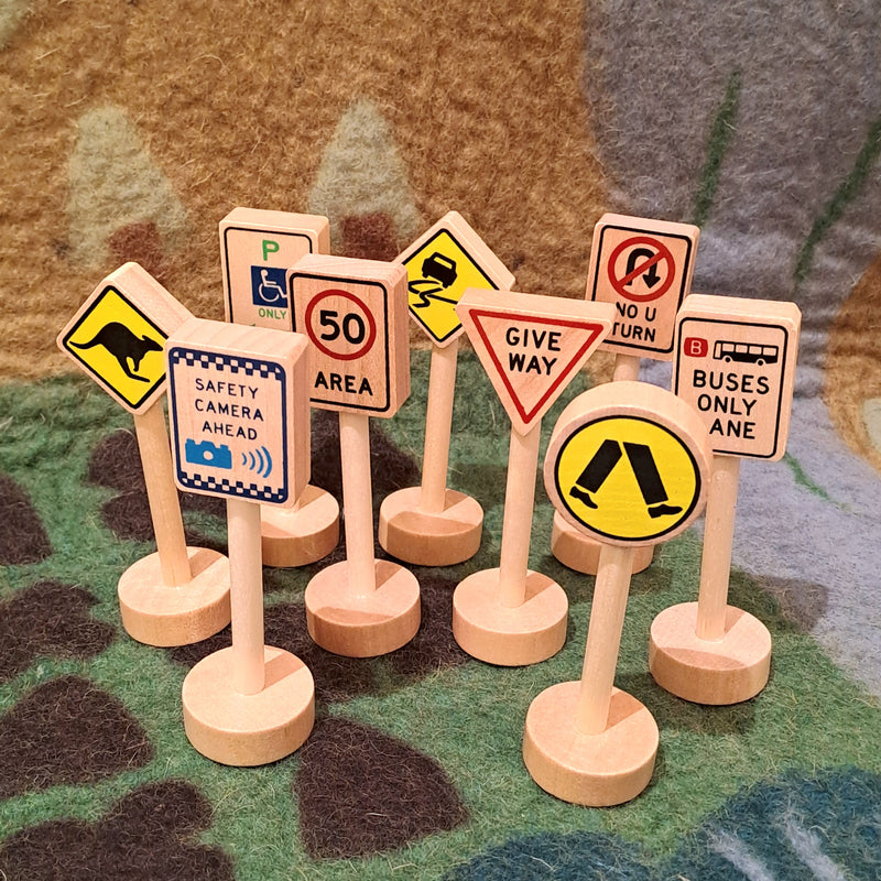 Fun Factory Australian themed Traffic Signs 20 Packs for 3yrs+