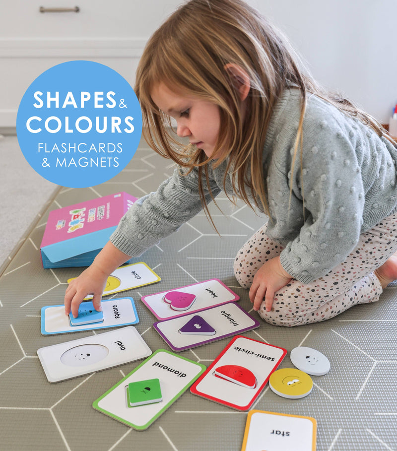Curious Columbus Flashcards Shapes & Colours