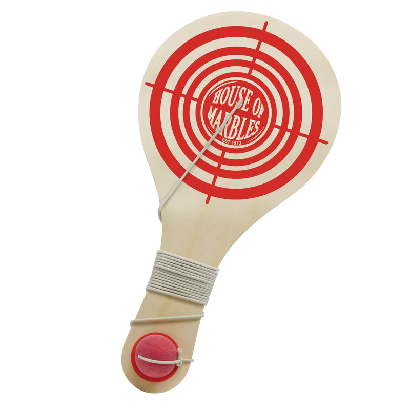 Classic Paddle Ball by House of Marbles Travel Toys 3yrs+