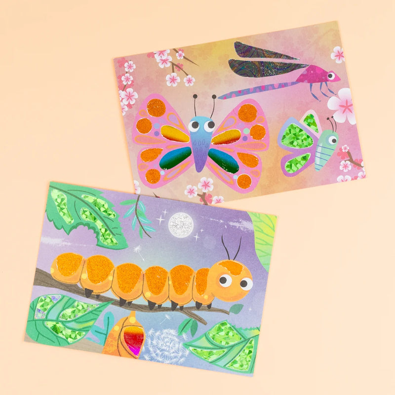 Tiger Tribe Foil Art Bug World Art and Craft for Kids 5yrs+