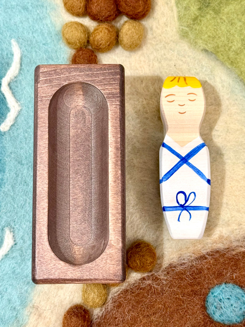 Holztiger Baby Jesus Wooden Figures 3yrs+ Christmas Range