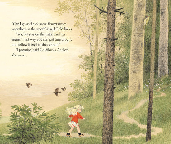 Goldilocks and the Three Bears (Hardcover) by Gerda Muller Kids Picture Book